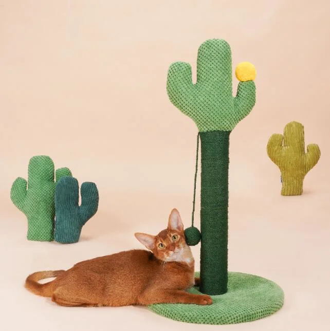 Hot Sale Wholesale Cat Scratching post for Cute Cat to scratch and play as toy