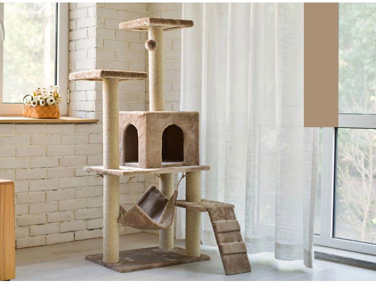 House Tower with Muuse Toys for Petty Love Cat Climbing